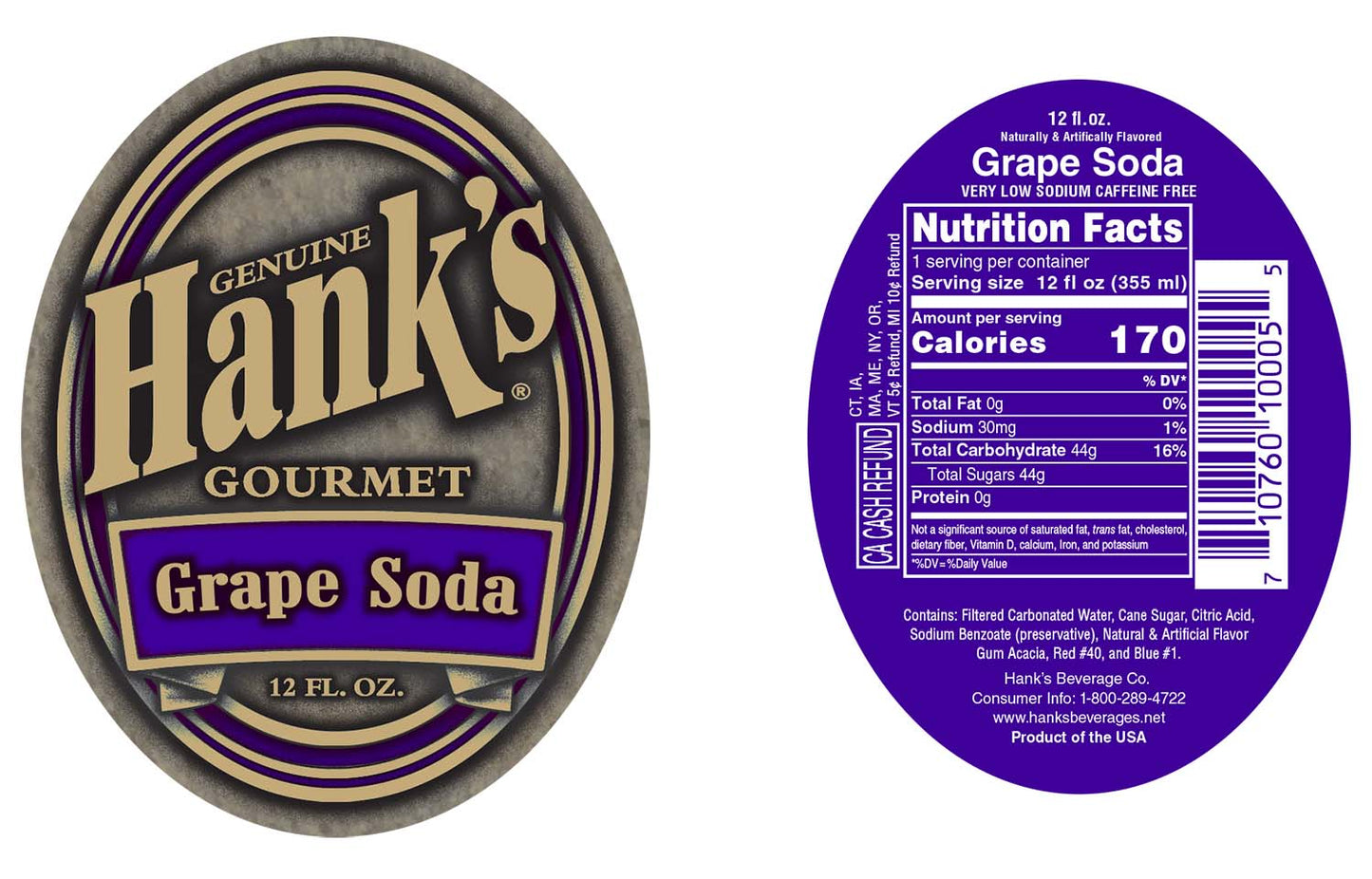 Hank's Premium Grape